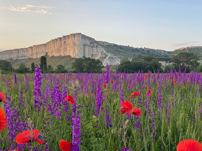Достопримечательности Крыма – Белая скала Ак-Кая